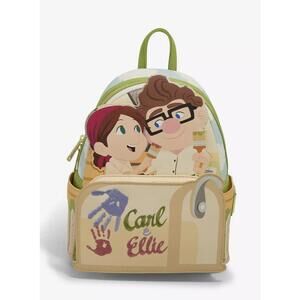 Loungefly Disney Pixar Up Carl & Ellie Mailbox Mini Backpack NWT